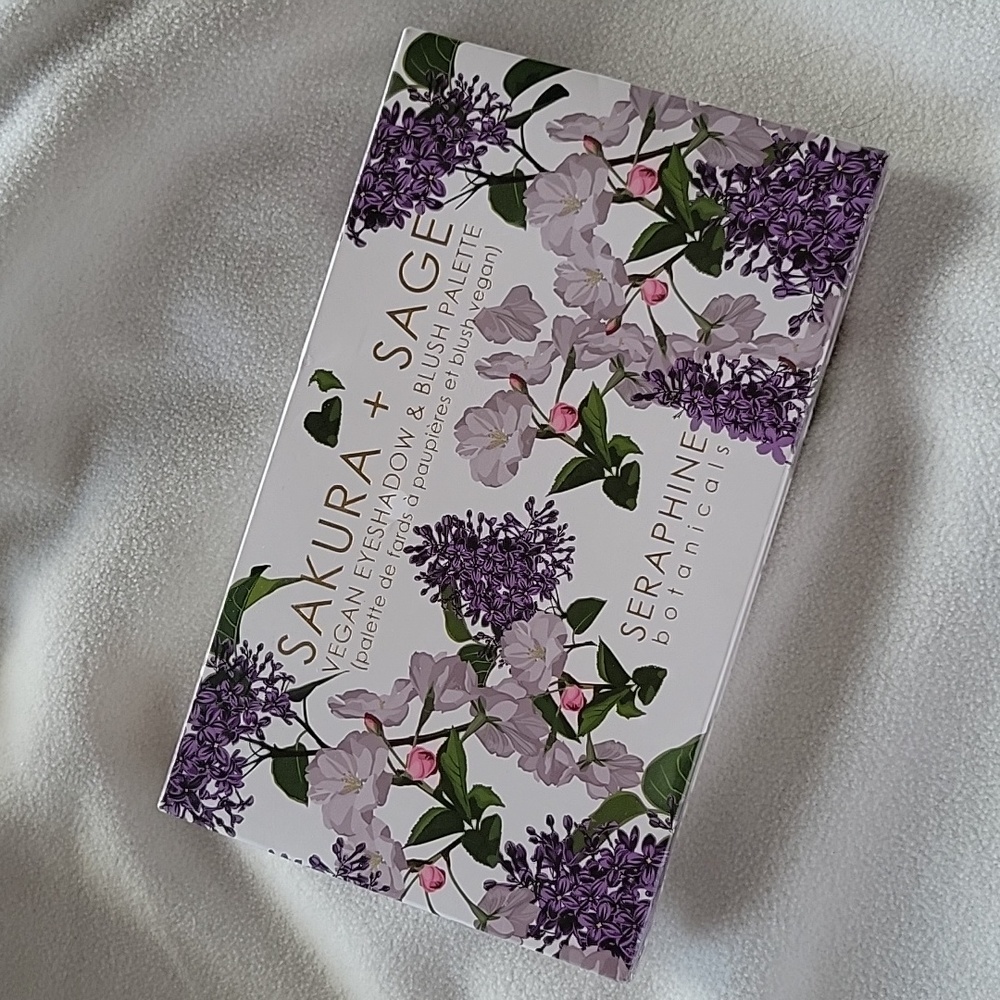 Seraphine Botanicals Vegan Eyeshadow & Blush Palette